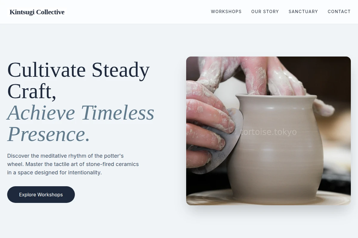 Stone Pottery Ceramic Studio