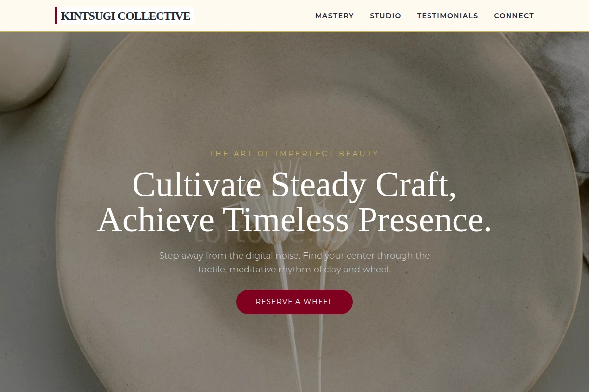 Potter Pottery Ceramic Studio