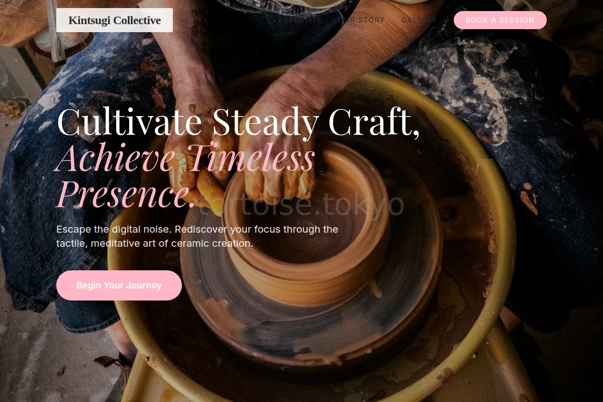 Minimal Pottery Ceramic Studio