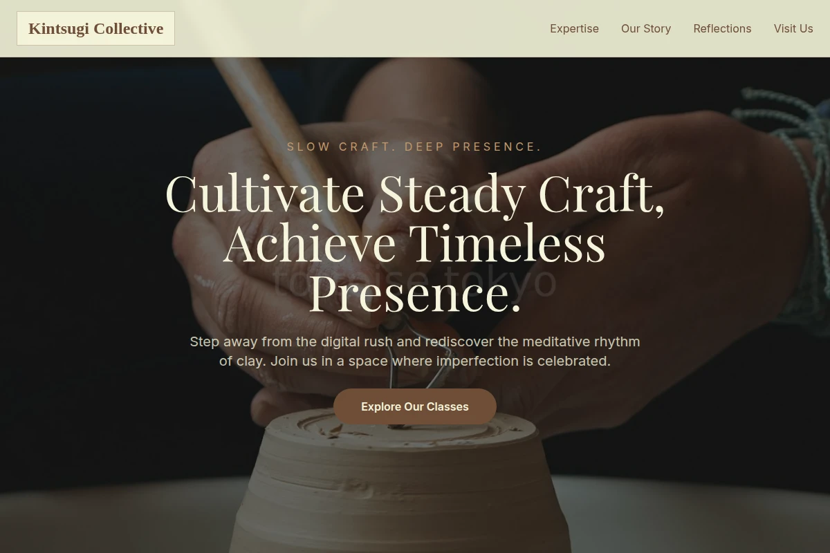 Calm Pottery Ceramic Studio
