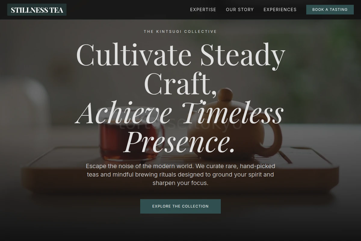 Stillness Tea