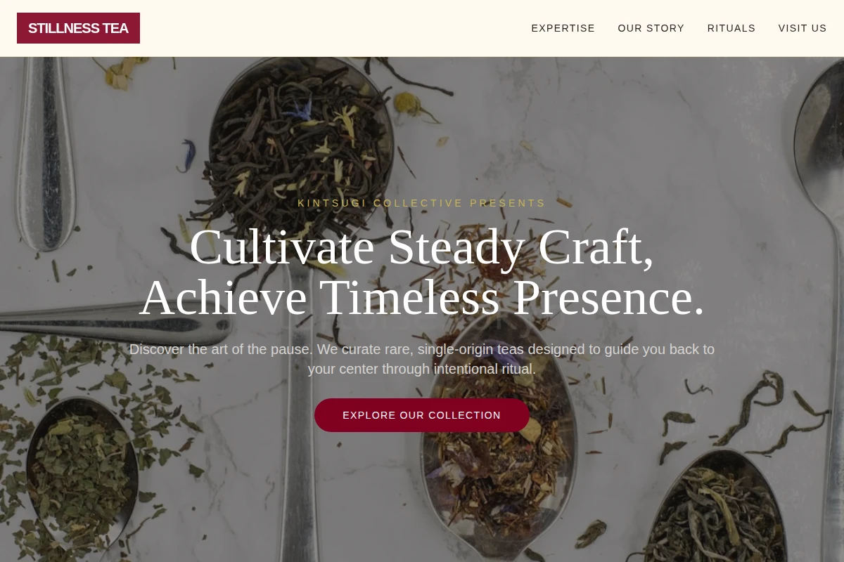 Stillness Tea